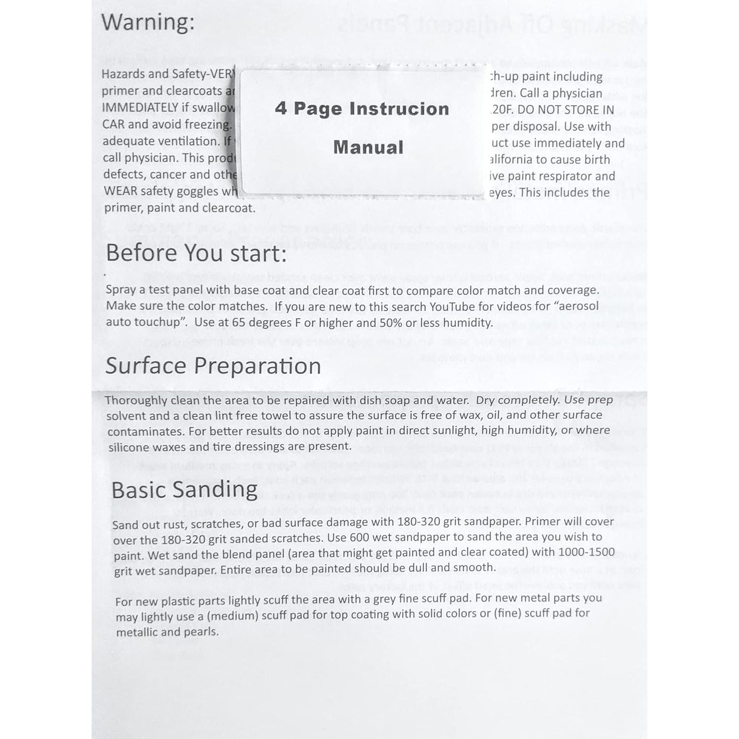 Pintura Espectrales Dyno Blue Pearl 1.02L Imprimador y Retocado