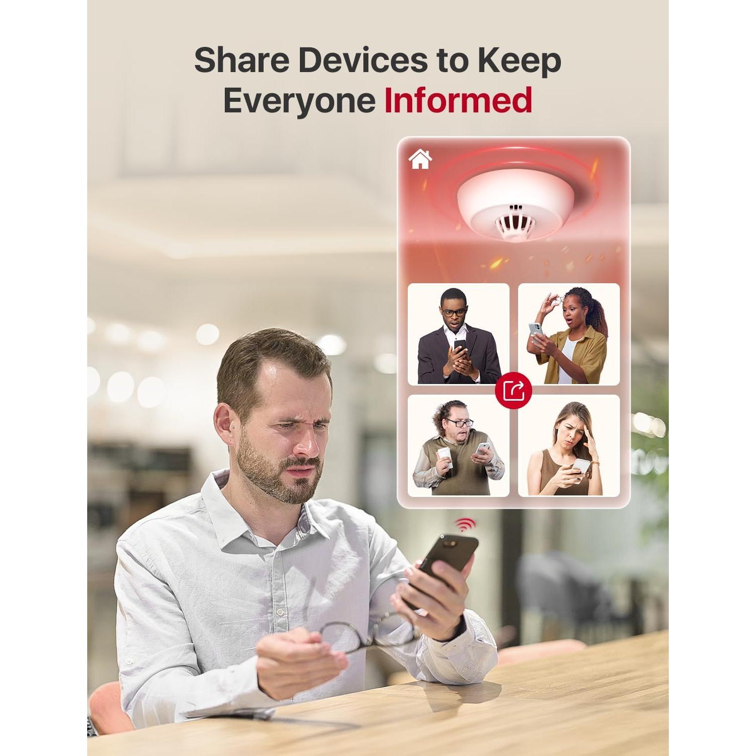 Alarma de Calor Inteligente X-Sense XH02-M con Batería 10 Años