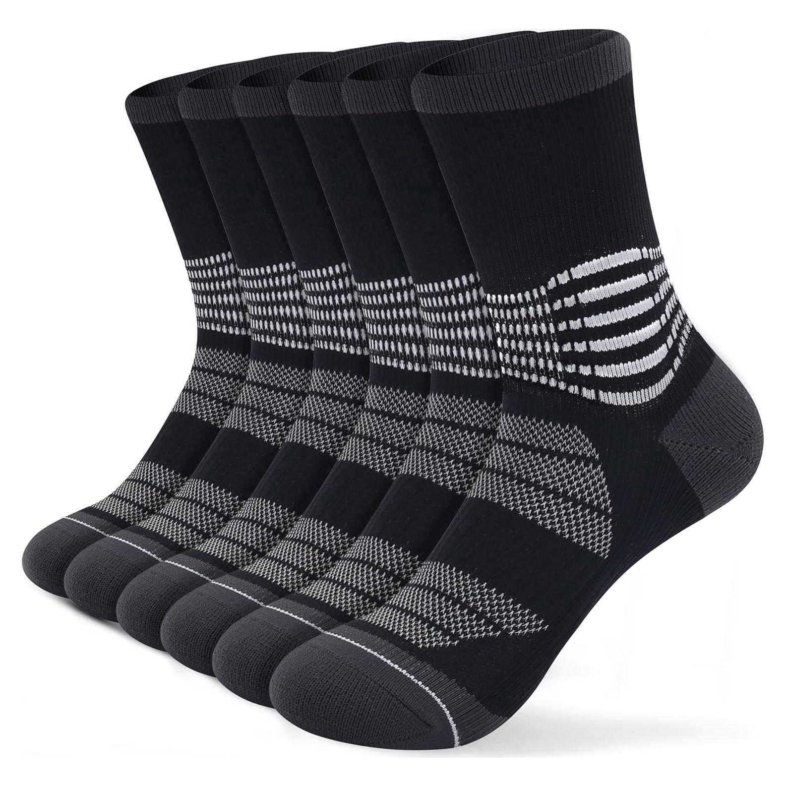 Calcetines de Compresión IRAMY Unisex para Alivio de Fascitis Plantar - 3 Pares