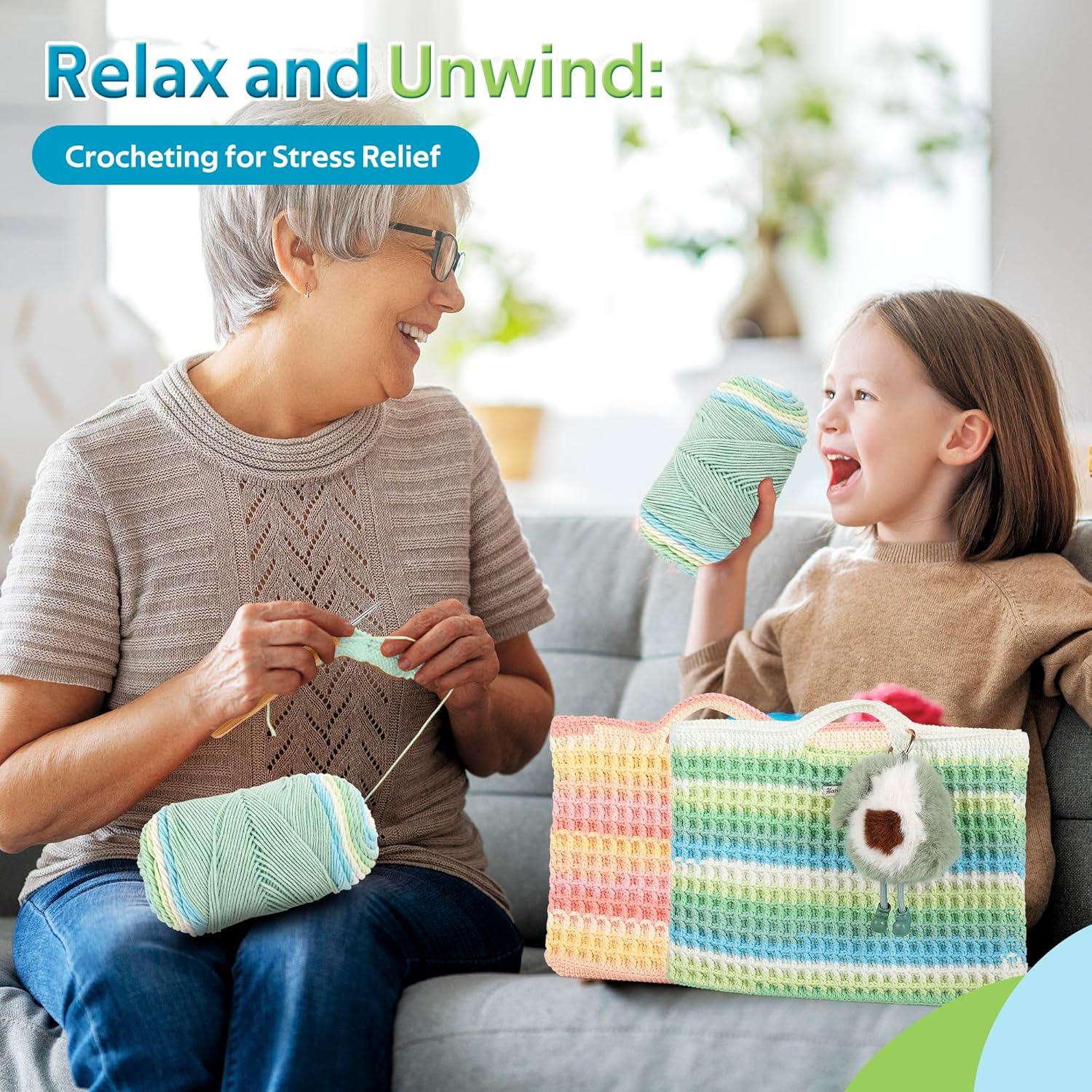 Kit de Crochet CrochEaze para Principiantes con Tutoriales