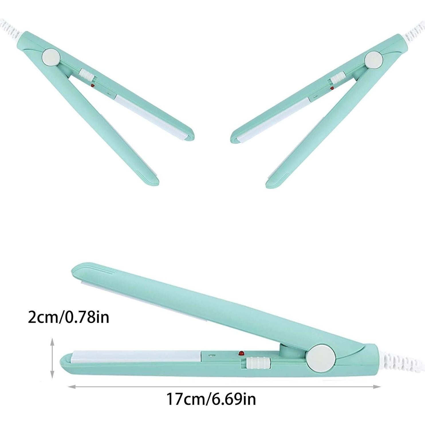 Plancha de Pelo 2 en 1 YIPINER Cerámica Verde 190°C