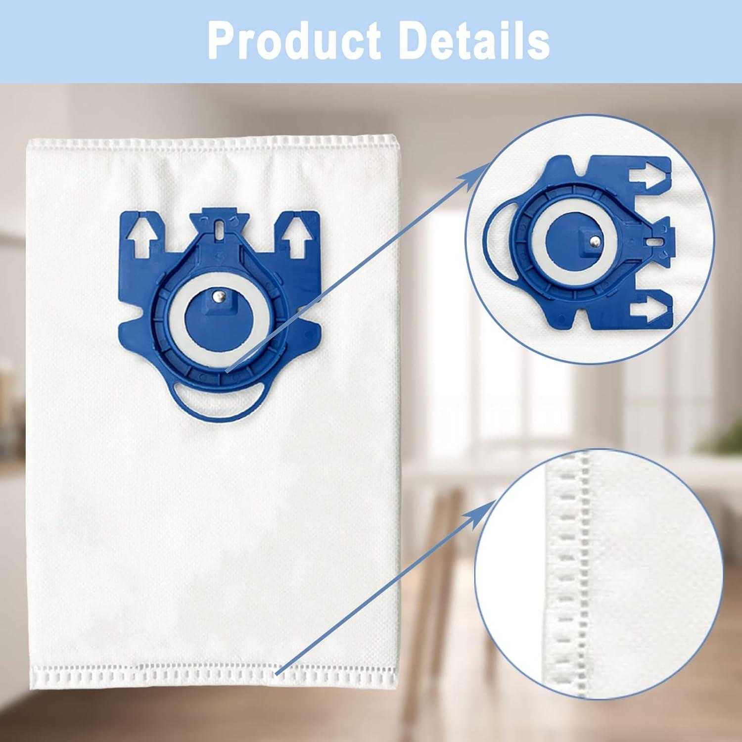 16 Bolsas de Aspiradora Miele AirClean 3D GN + 4 Filtros