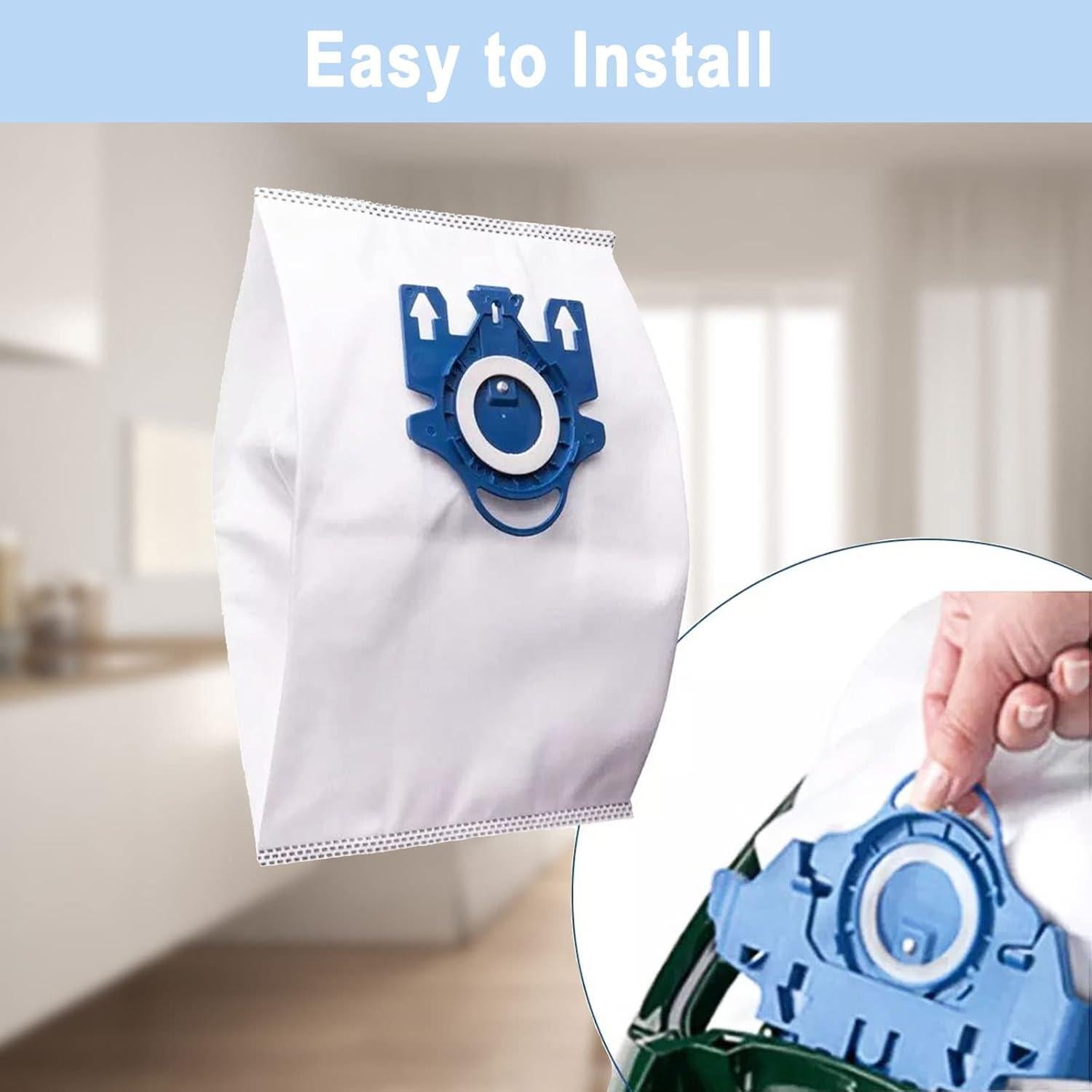 16 Bolsas de Aspiradora Miele AirClean 3D GN + 4 Filtros