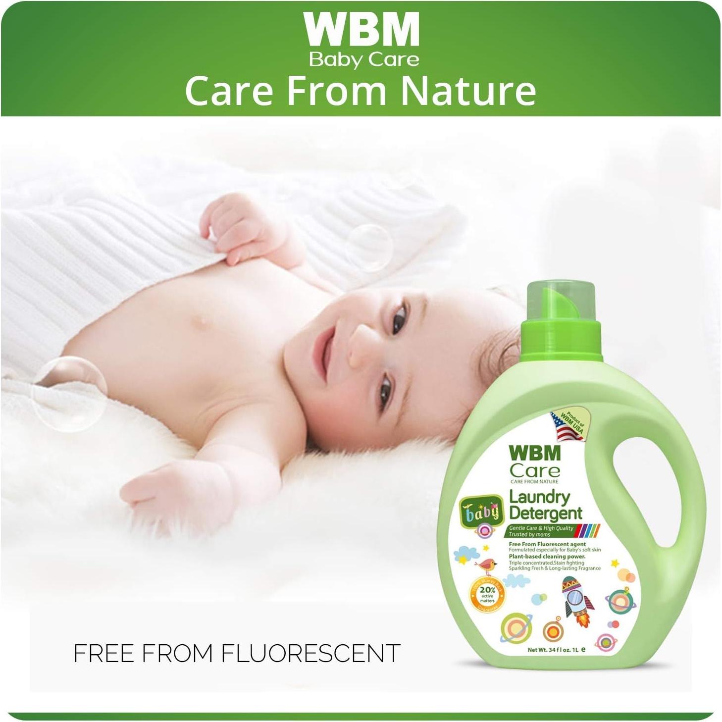 Detergente Líquido Ecológico WBM para Ropa de Bebé 1006 ml