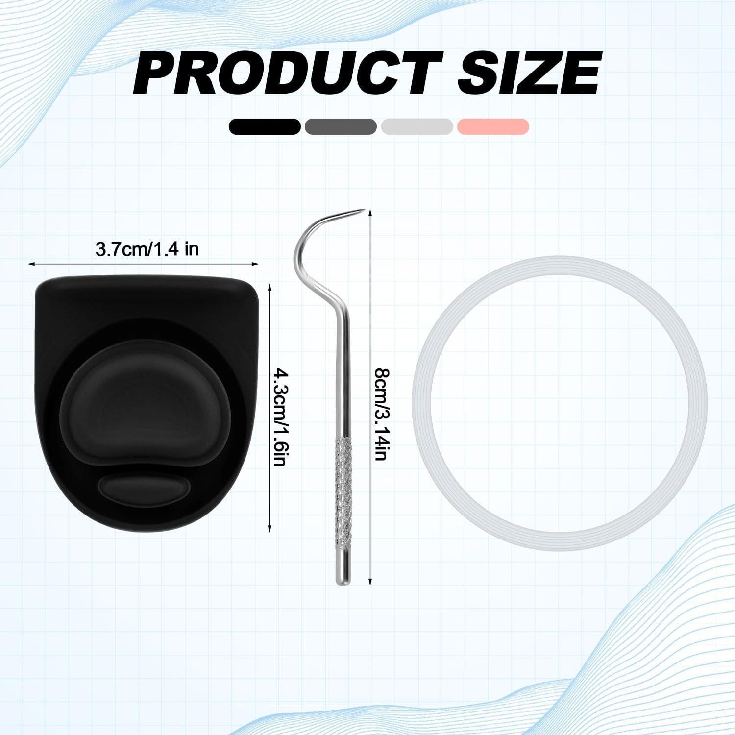 9 Piezas Repuesto Owala FreeSip - Tapones y O-Rings Silicona