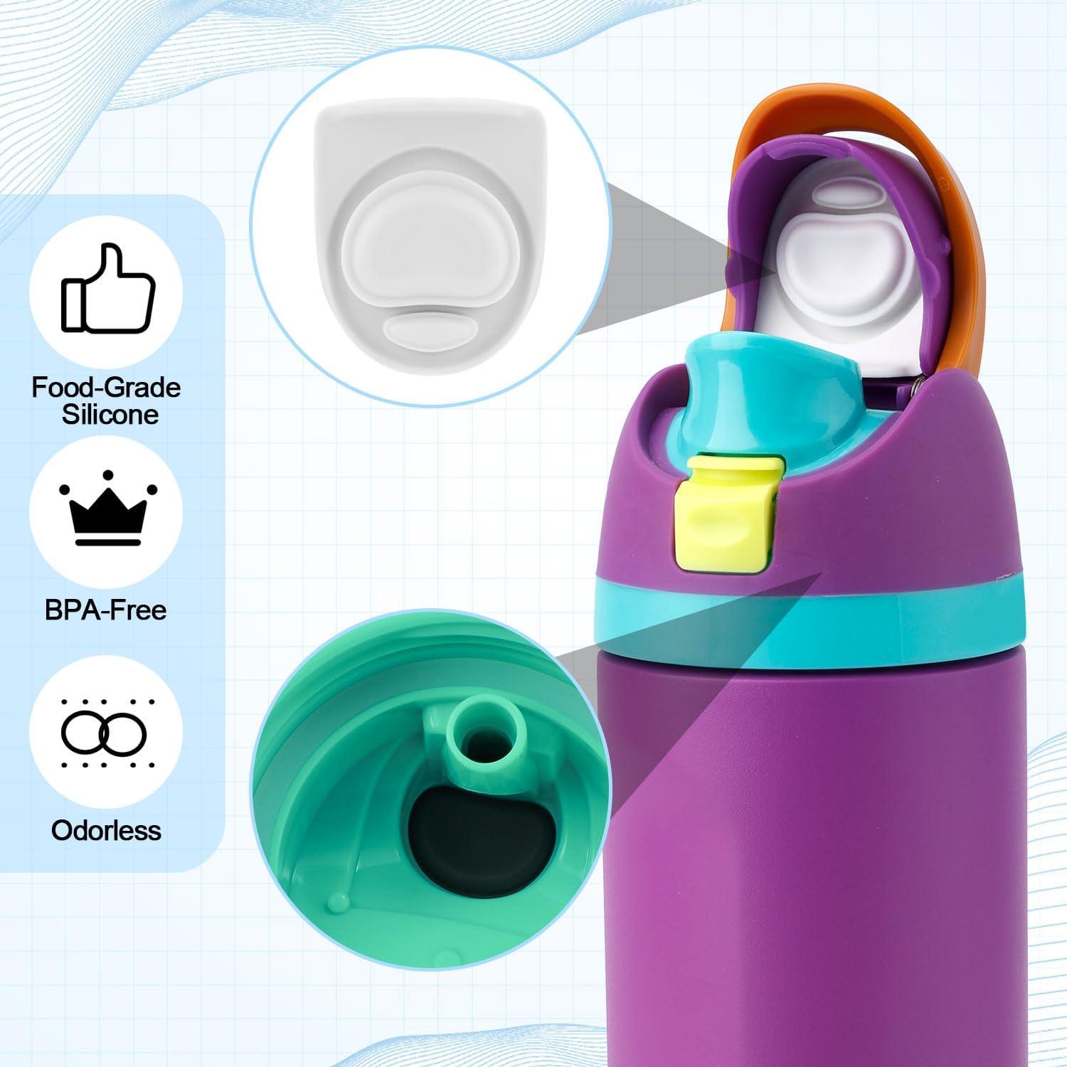 9 Piezas Repuesto Owala FreeSip - Tapones y O-Rings Silicona