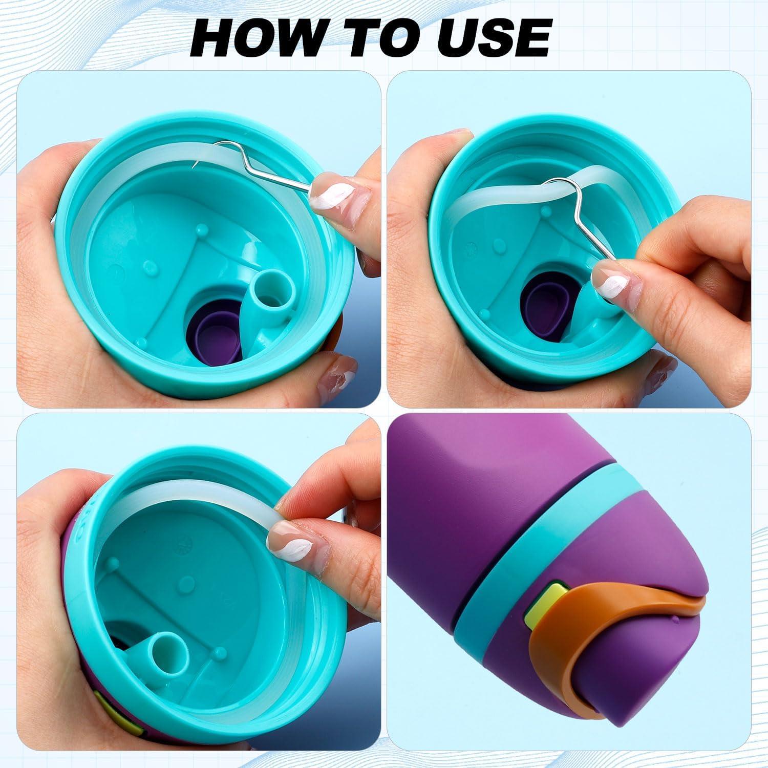 9 Piezas Repuesto Owala FreeSip - Tapones y O-Rings Silicona