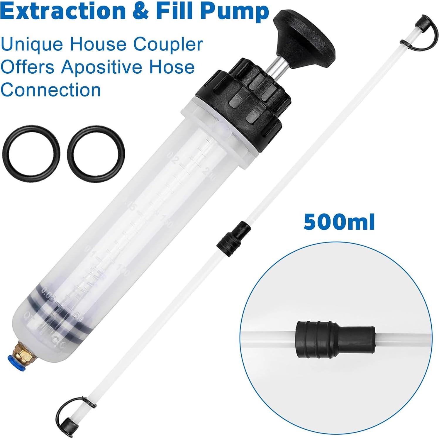 Bomba Extractora de Fluidos BREADEEP 500CC Manual Automotriz