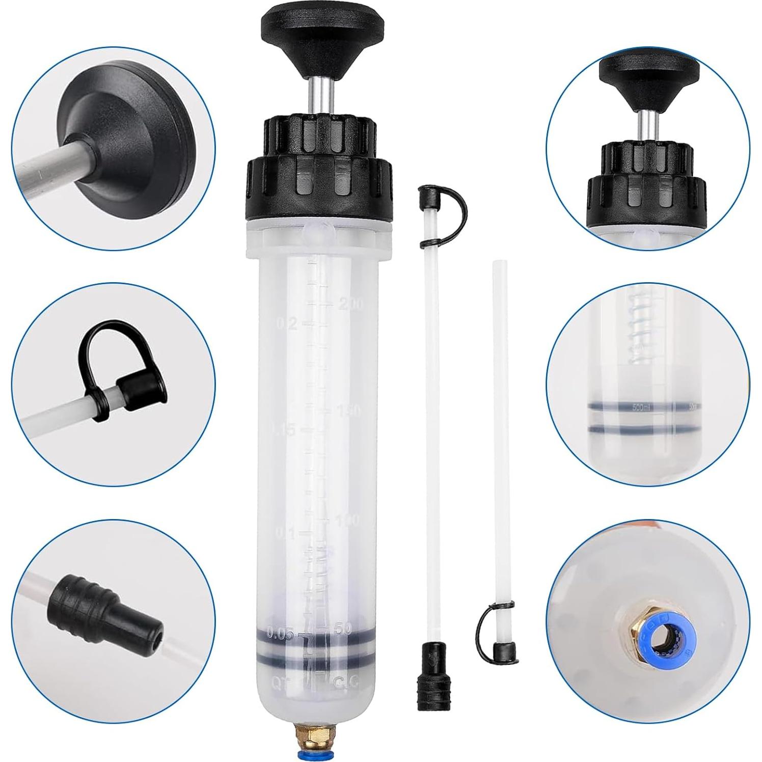 Bomba Extractora de Fluidos BREADEEP 500CC Manual Automotriz