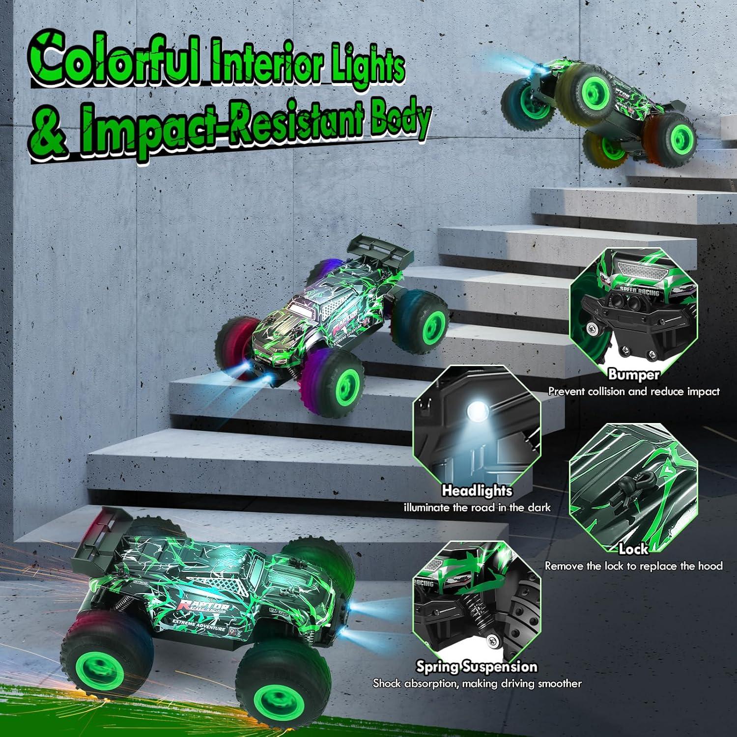 Coche RC Todo Terreno BIFYTON YT6632 Verde 1:18 20KM/H