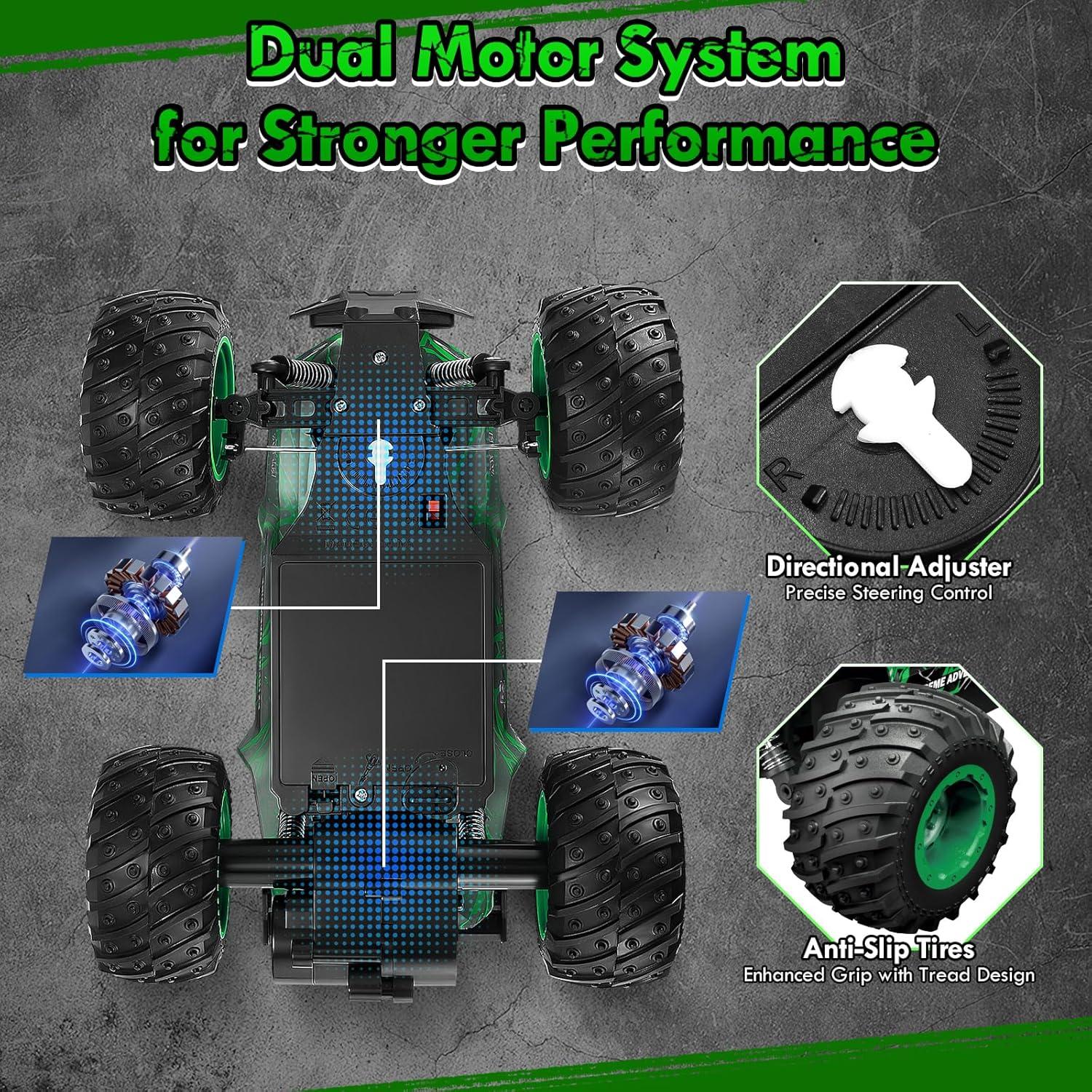 Coche RC Todo Terreno BIFYTON YT6632 Verde 1:18 20KM/H