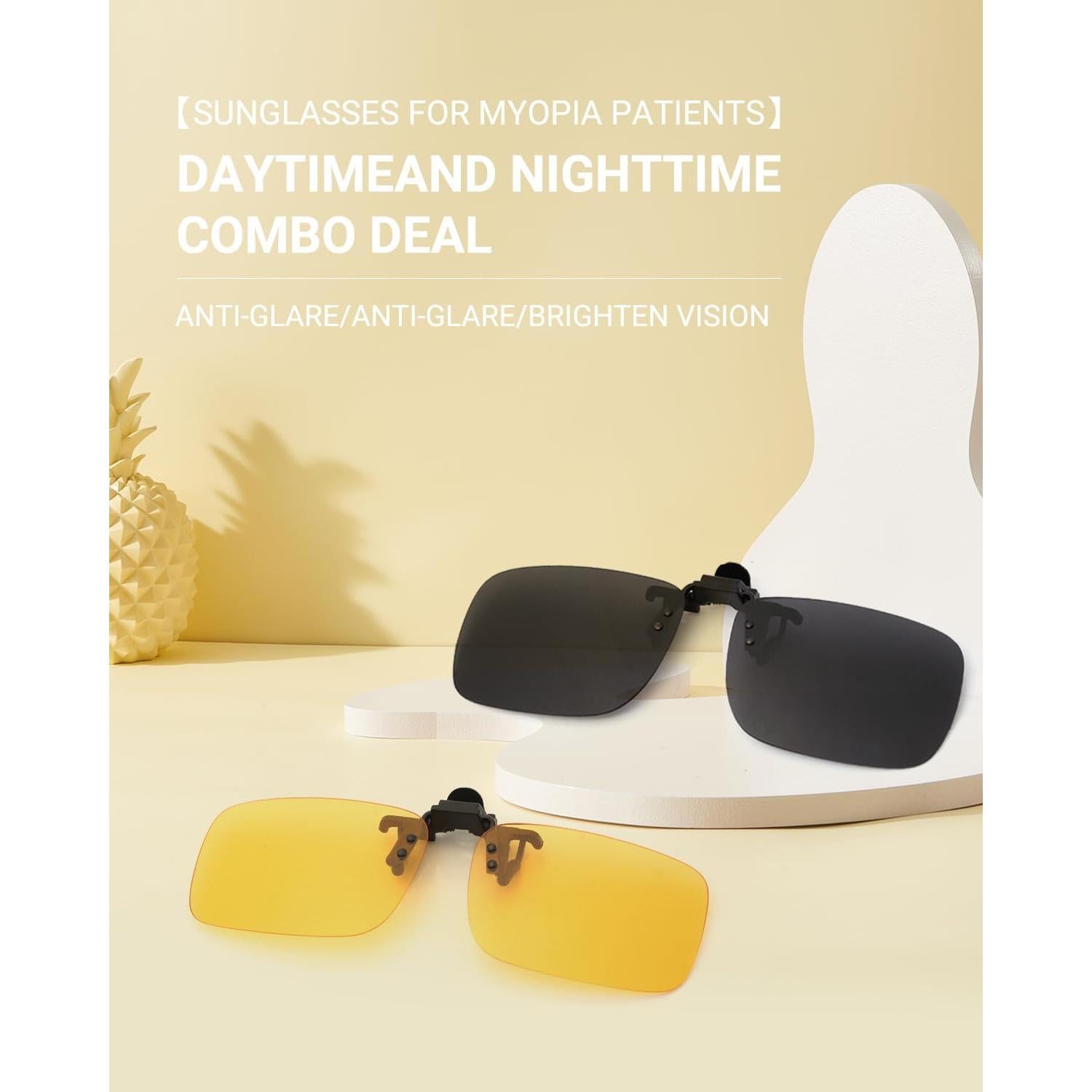 Gafas de sol polarizadas clip sobre TERAISE UV400 unisex