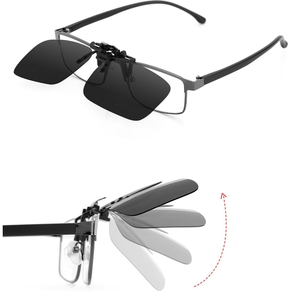 Gafas de sol polarizadas clip sobre TERAISE UV400 unisex