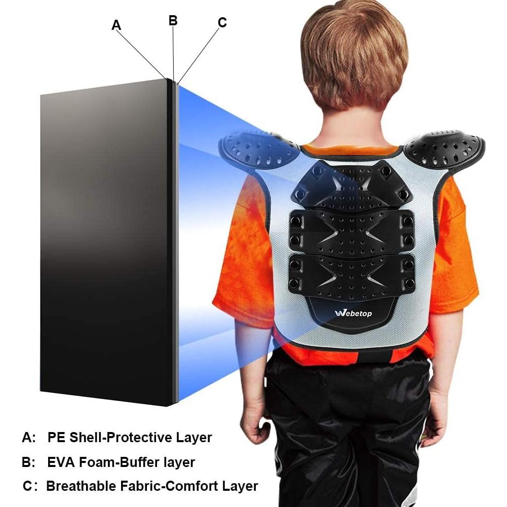 Protector de Pecho Webetop para Motocross y Ciclismo - Talla L