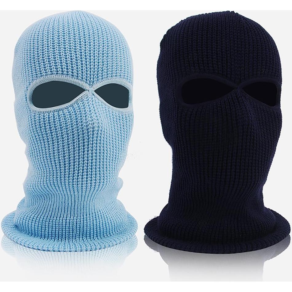 Pasamontañas de Invierno UUYYEO Negro 100% Acrílico Talla Única