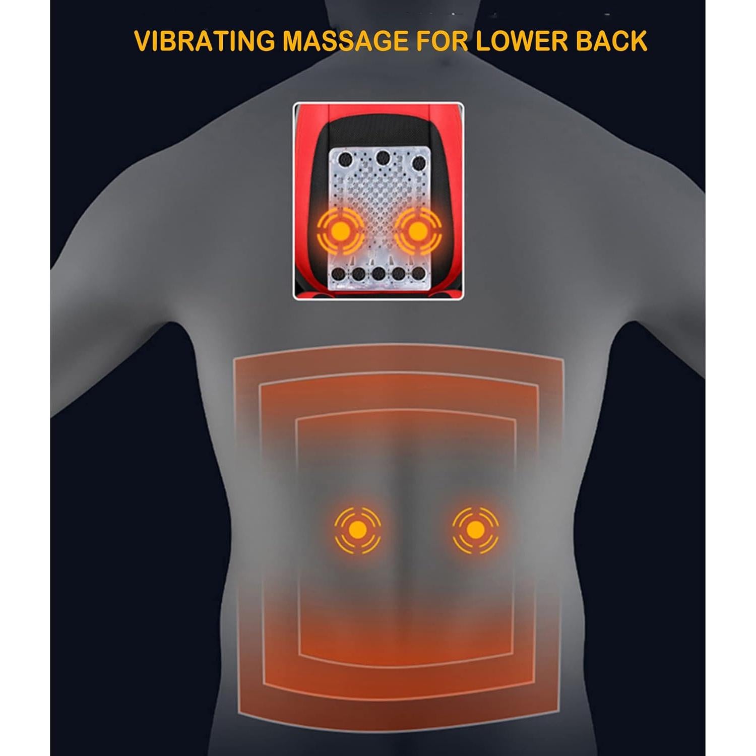 Almohadilla de Asiento Refrigerante Fochutech con Masaje 12V