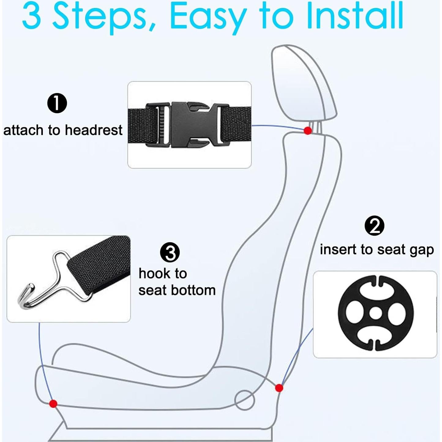 Almohadilla de Asiento Refrigerante Fochutech con Masaje 12V
