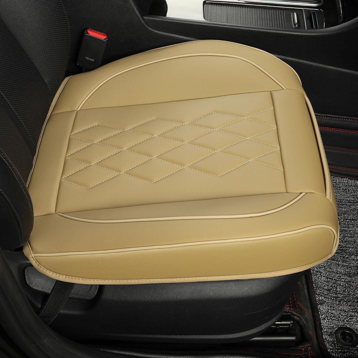 Funda de Asiento de Coche JOJOBAY Beige Universal Antideslizante