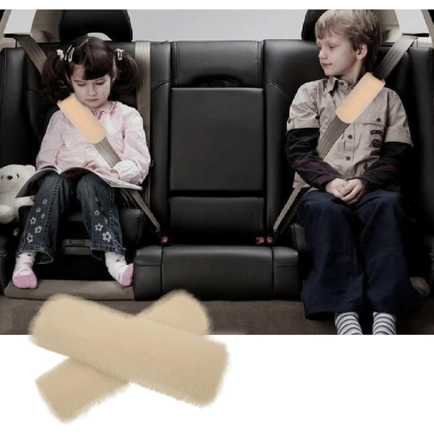 Fundas de Cinturón de Seguridad Luminuti Beige 2 Pcs