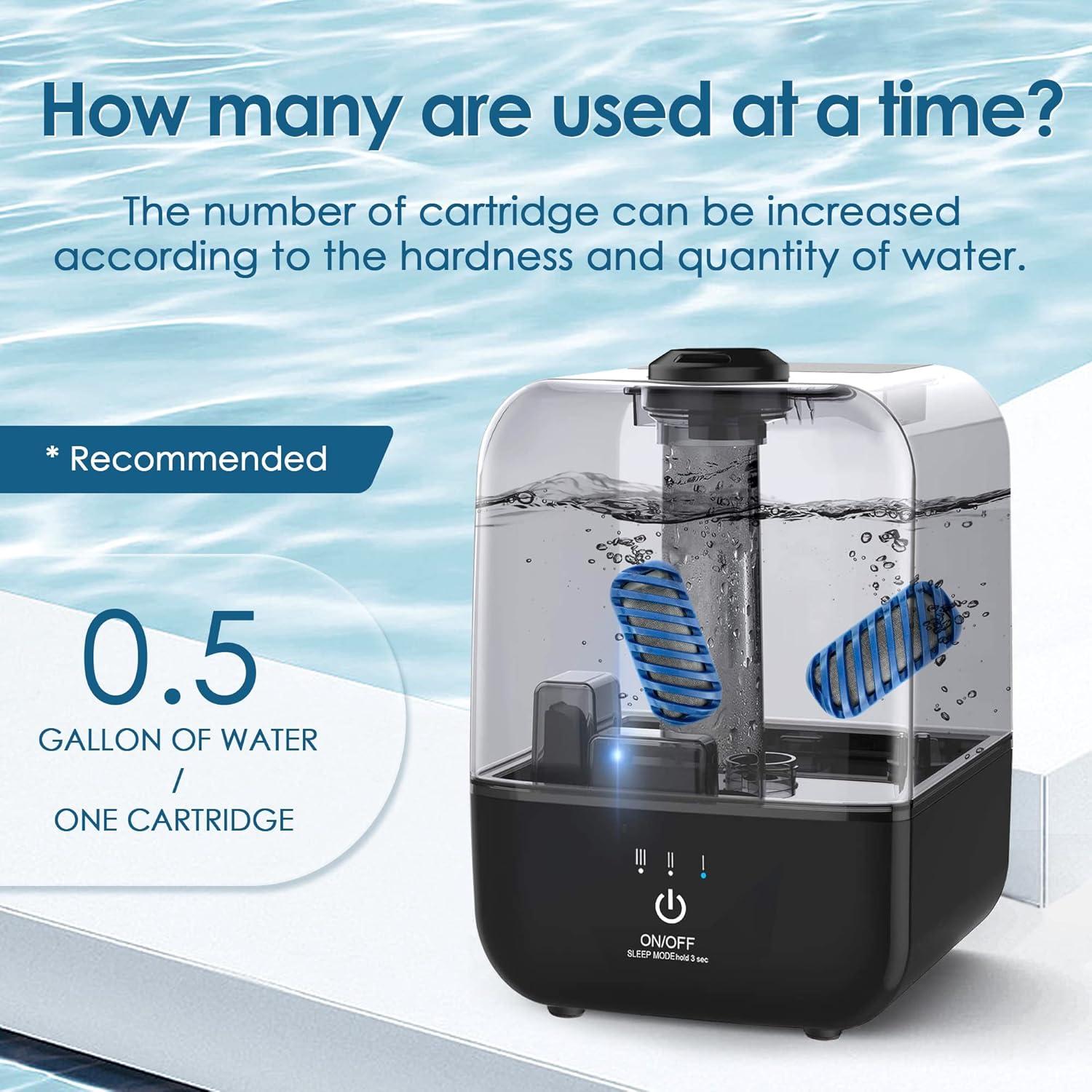 Cartucho de Desmineralización HSIAMEN 20 Unidades para Humidificadores