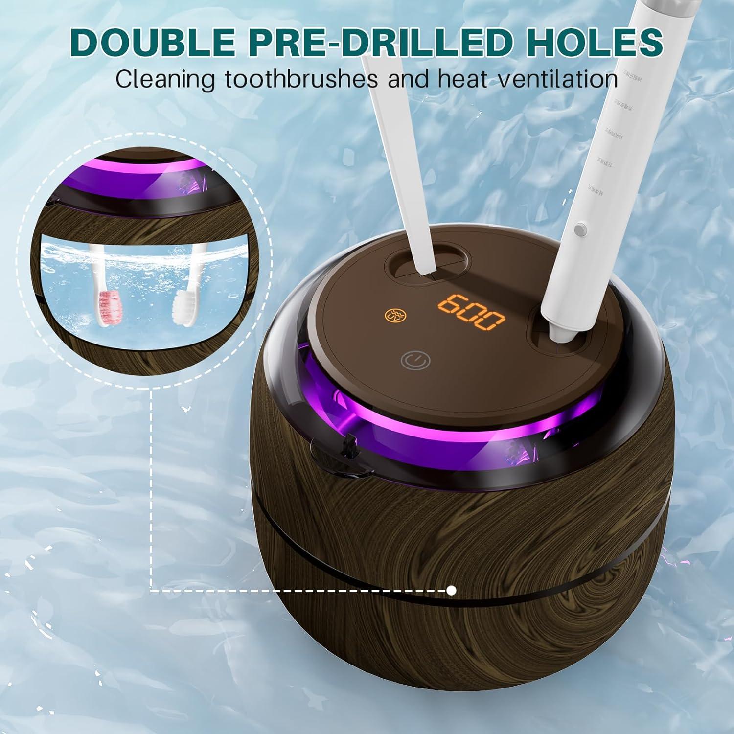 Limpiadora Ultrasónica Voraiya 45kHz para Retenedores y Joyería