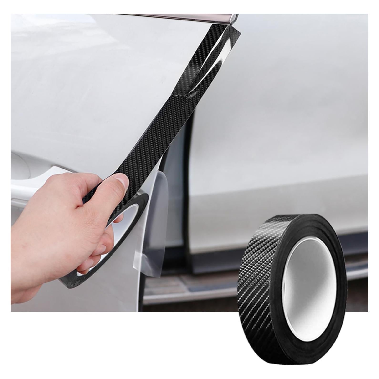 Protector de Bordes de Puertas Leasinder Vinilo 10.06m Negro