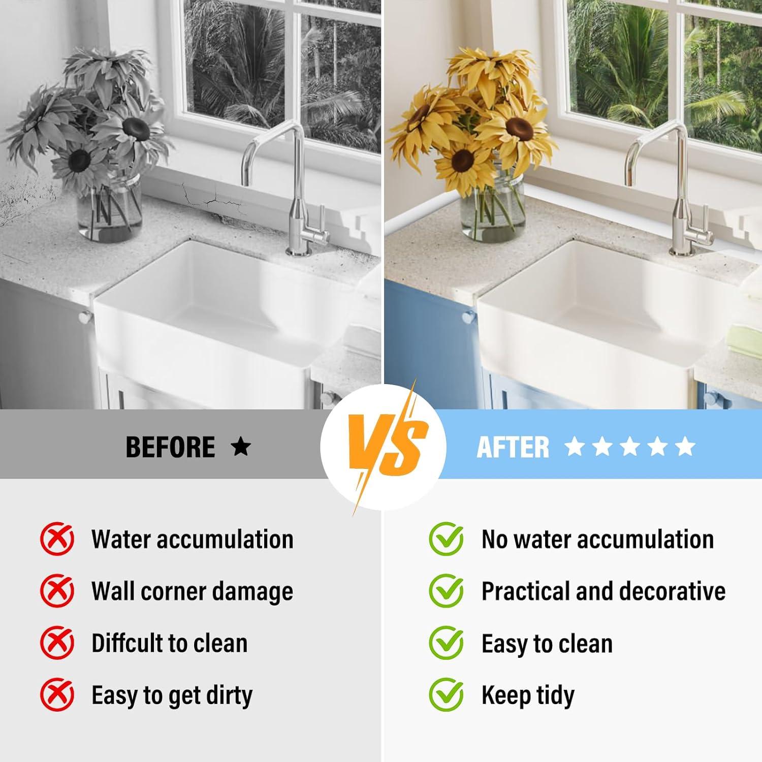 Moldura Flexible Cuarto Redondo HJMJY 99 cm Autoadhesiva