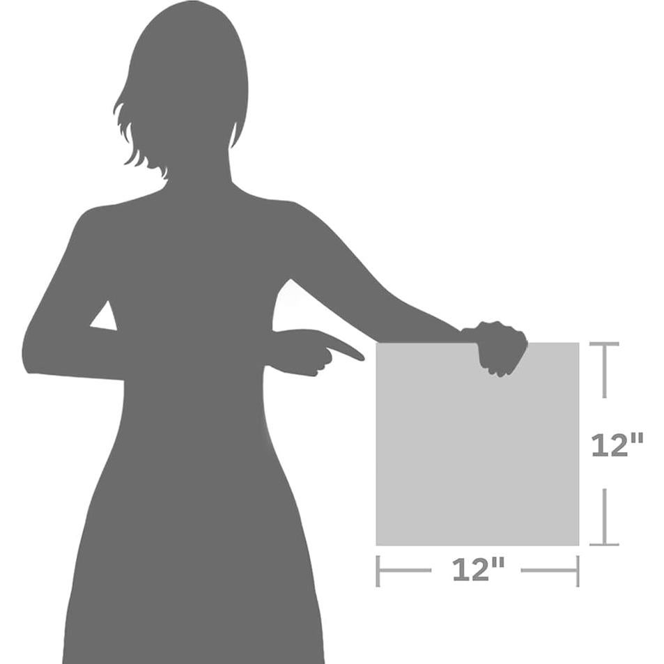 Arte de Pared Lienzo Chanel 30x30 cm Decoración Elegante