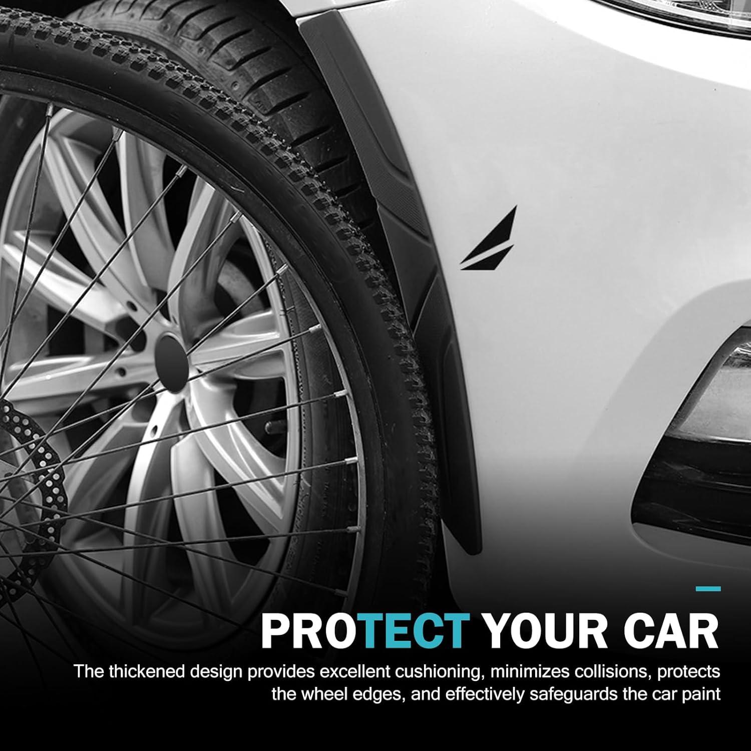 Tiras de Cejas para Llantas Opuweiy 39x3.8cm Negro 2PCS