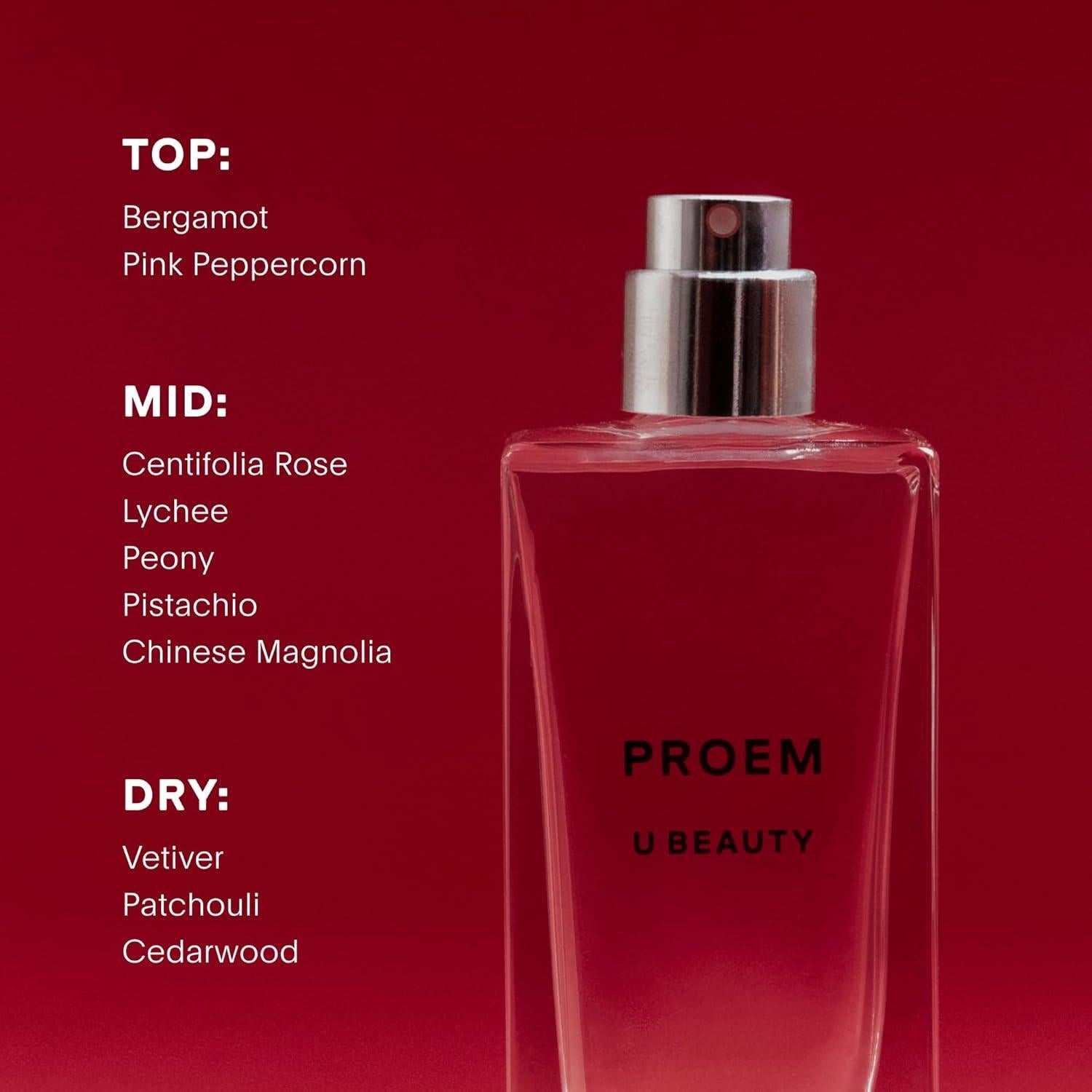 U Beauty Proem Eau de Parfum 10ml - Fragancia Femenina Floral