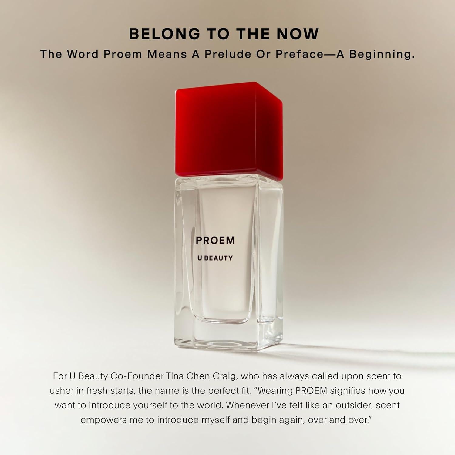 U Beauty Proem Eau de Parfum 10ml - Fragancia Femenina Floral