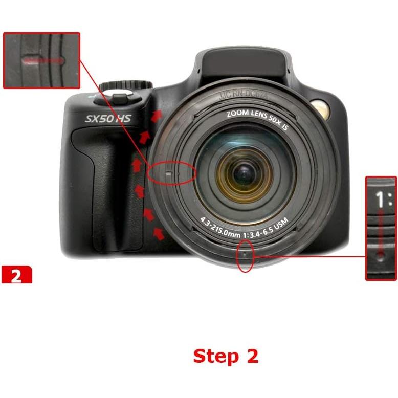 Anillo Adaptador de Filtro JJC RN-DC67A para Canon PowerShot