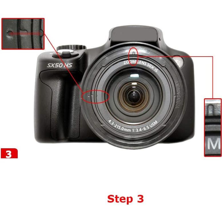 Anillo Adaptador de Filtro JJC RN-DC67A para Canon PowerShot