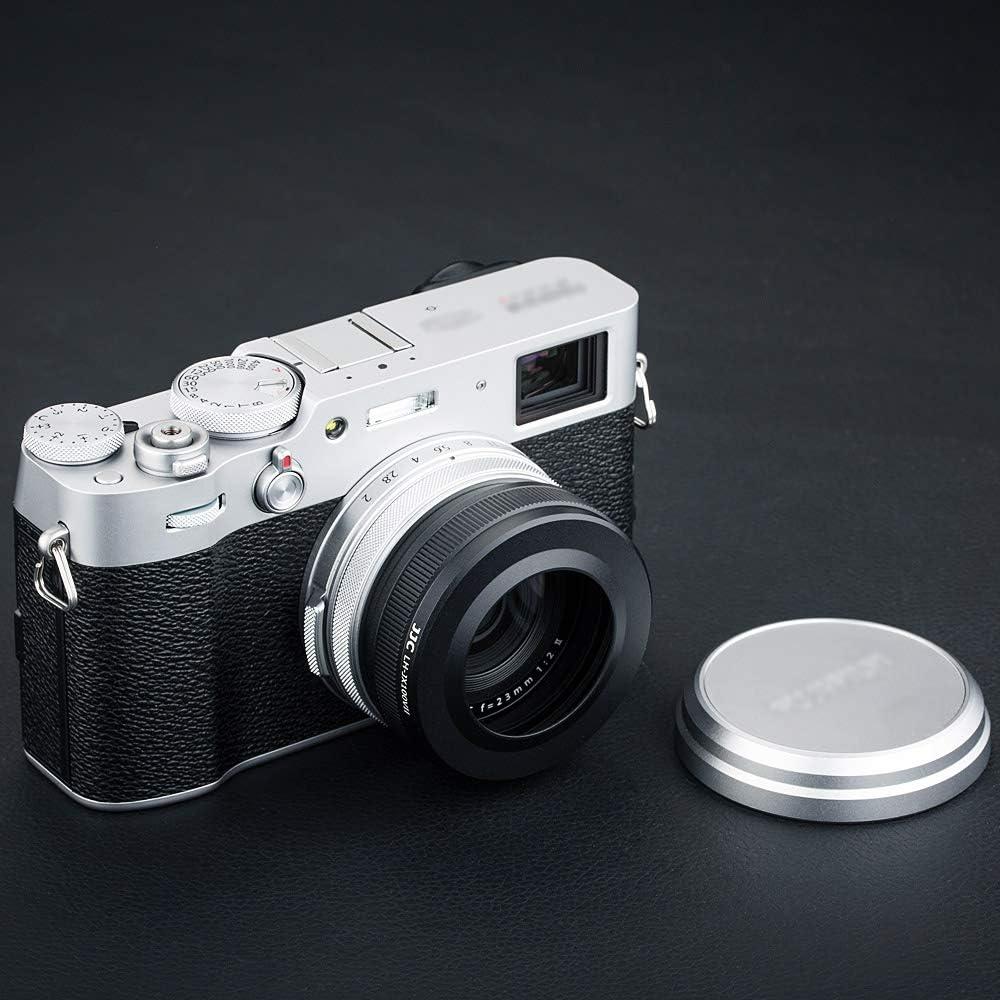 Parasol de Metal JJC con Adaptador de Filtro 49mm para Fujifilm X100