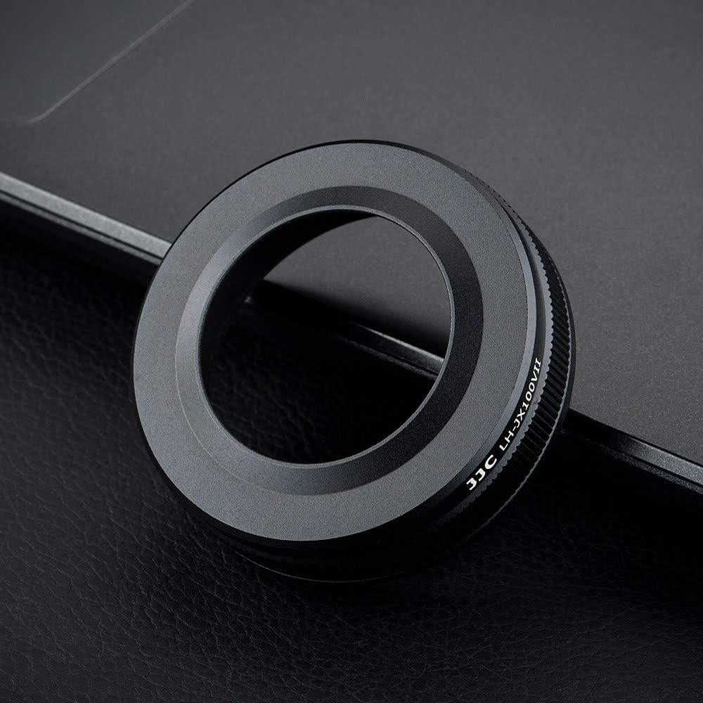 Parasol de Metal JJC con Adaptador de Filtro 49mm para Fujifilm X100