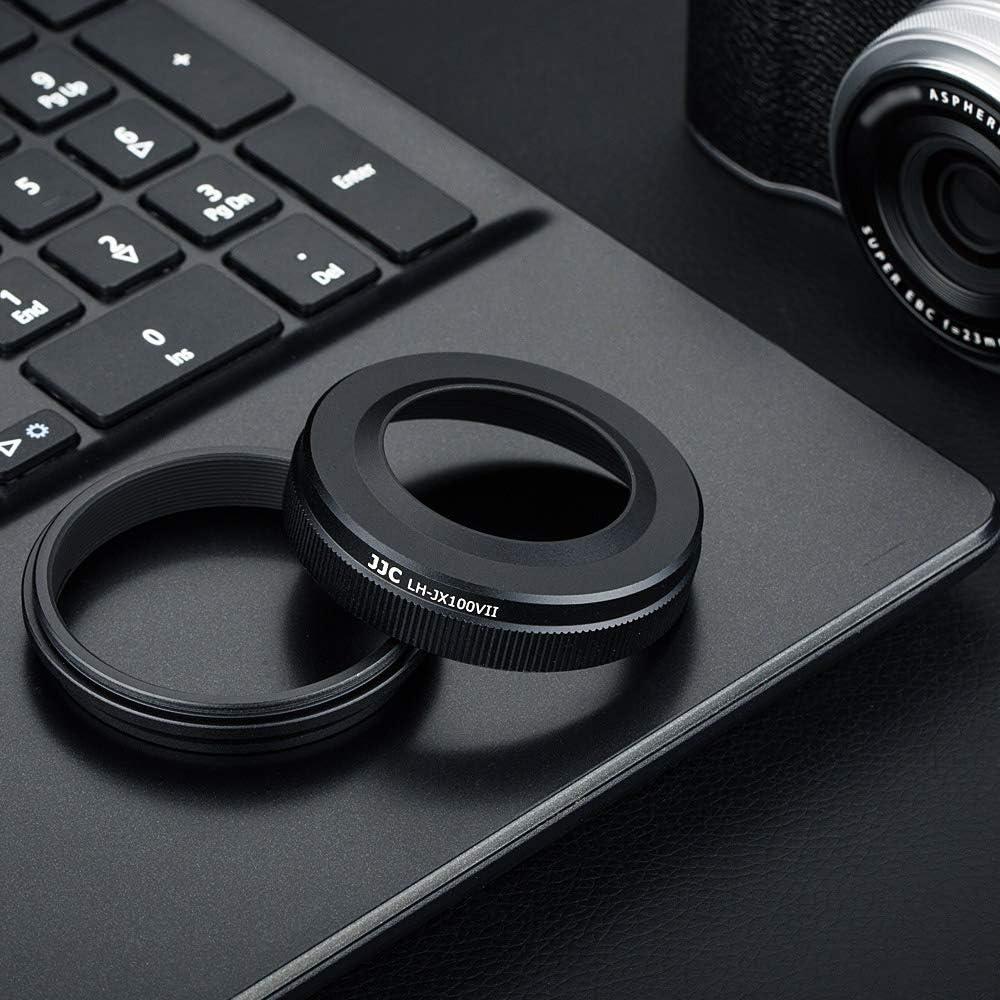 Parasol de Metal JJC con Adaptador de Filtro 49mm para Fujifilm X100