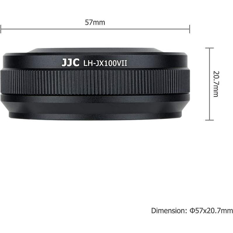 Parasol de Metal JJC con Adaptador de Filtro 49mm para Fujifilm X100