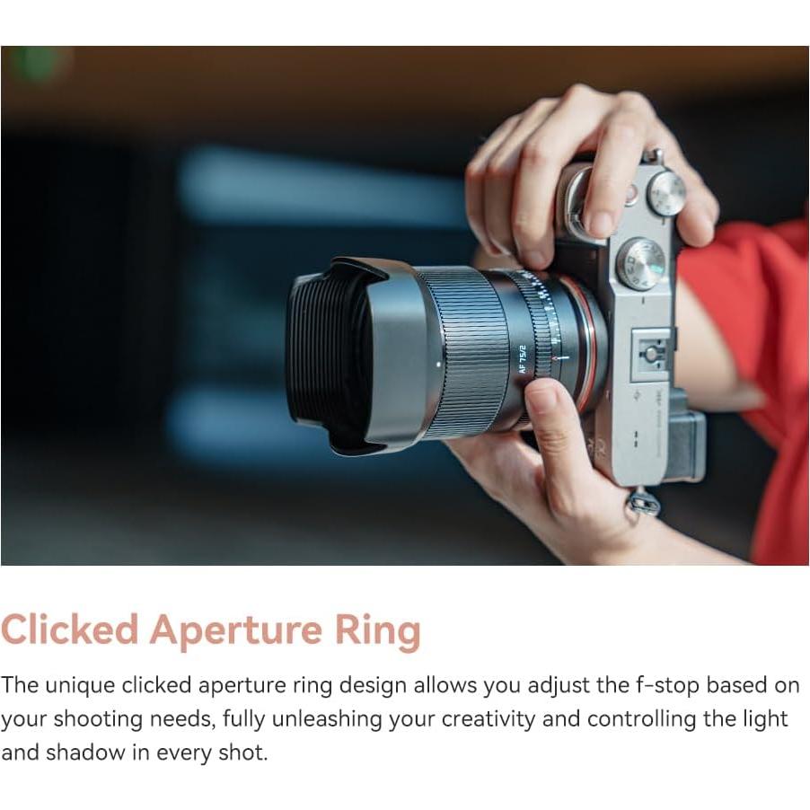 Lente TTArtisan AF 75mm F2 para Cámaras Sony E-Mount