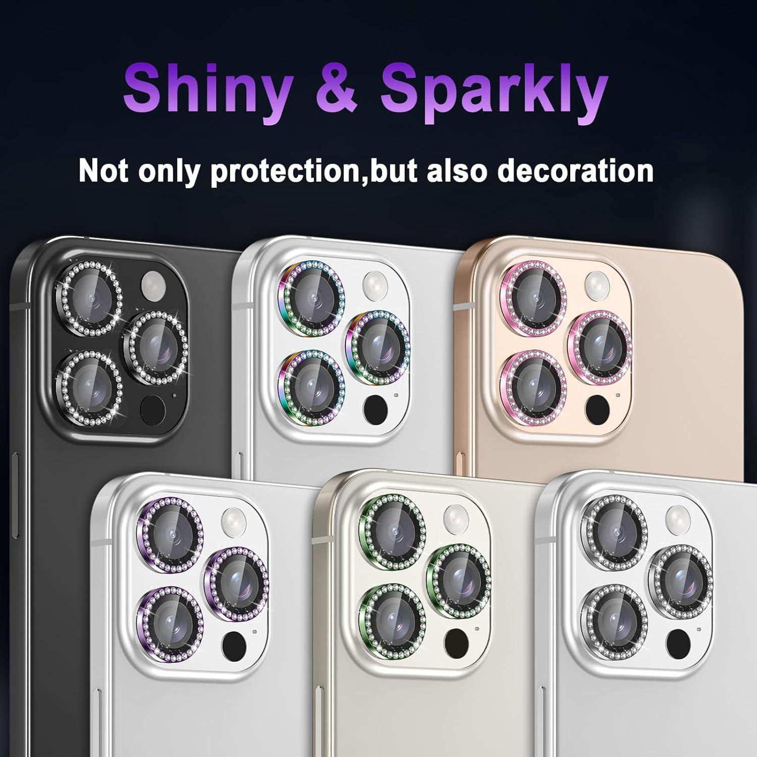 Protector de Lente de Cámara Casetego para iPhone 16 Pro Max/Pro 9H
