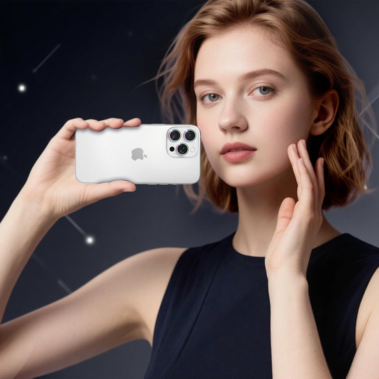 Protector de Lente de Cámara Casetego para iPhone 16 Pro Max/Pro 9H