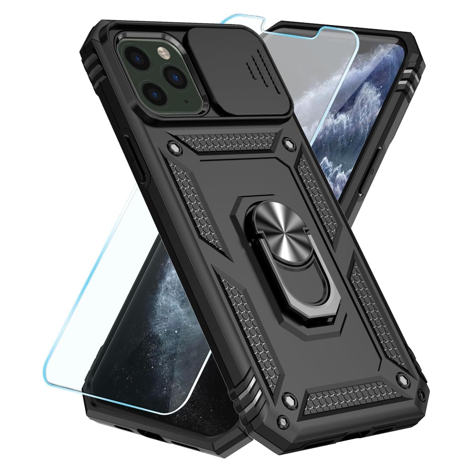 Funda SunStory para iPhone 11 Pro con Protector HD y Soporte