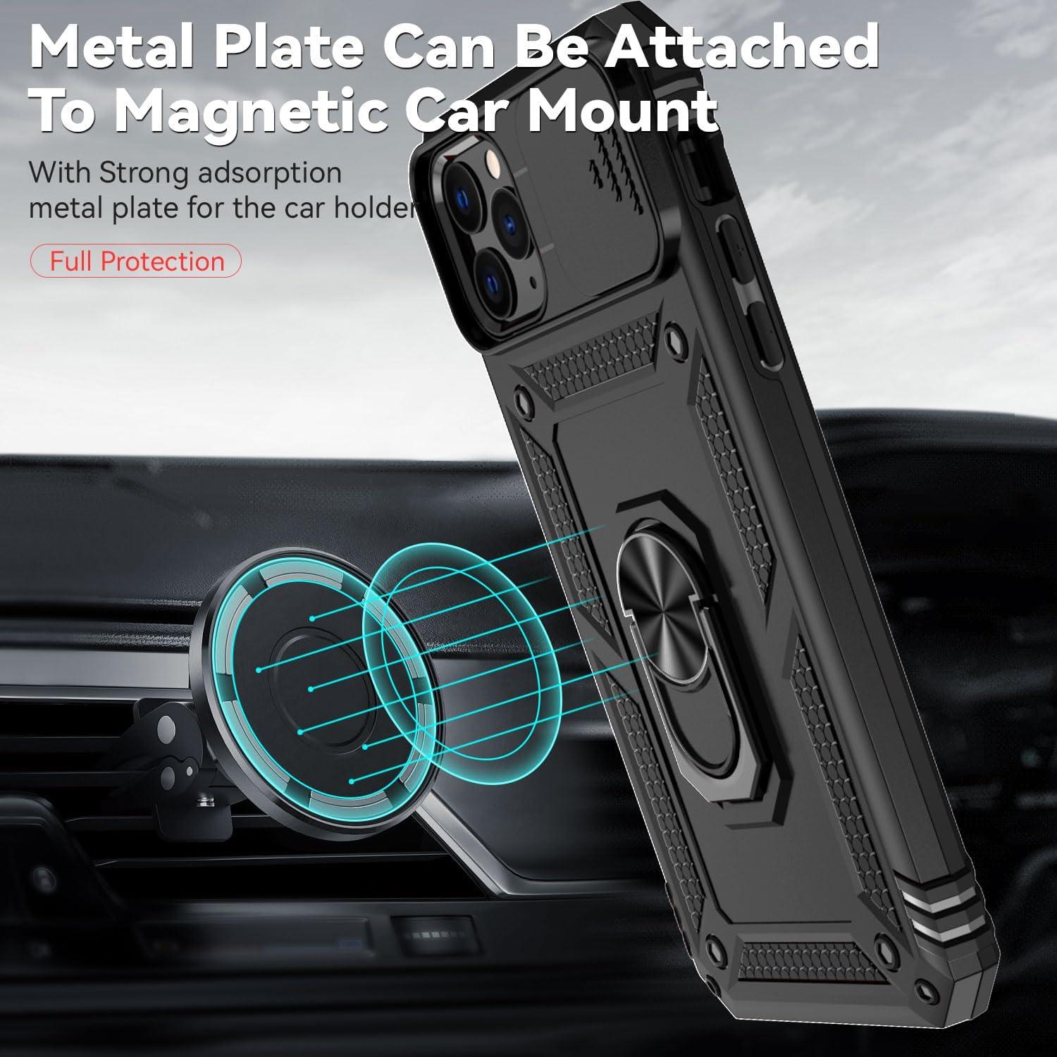 Funda SunStory para iPhone 11 Pro con Protector HD y Soporte