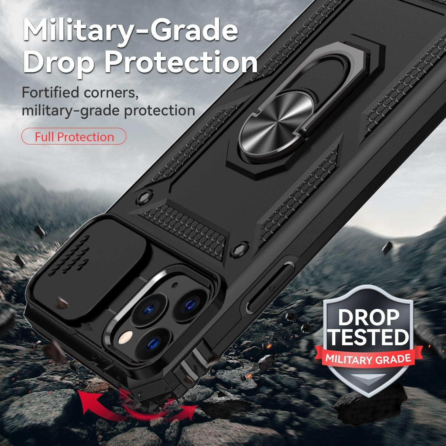 Funda SunStory para iPhone 11 Pro con Protector HD y Soporte