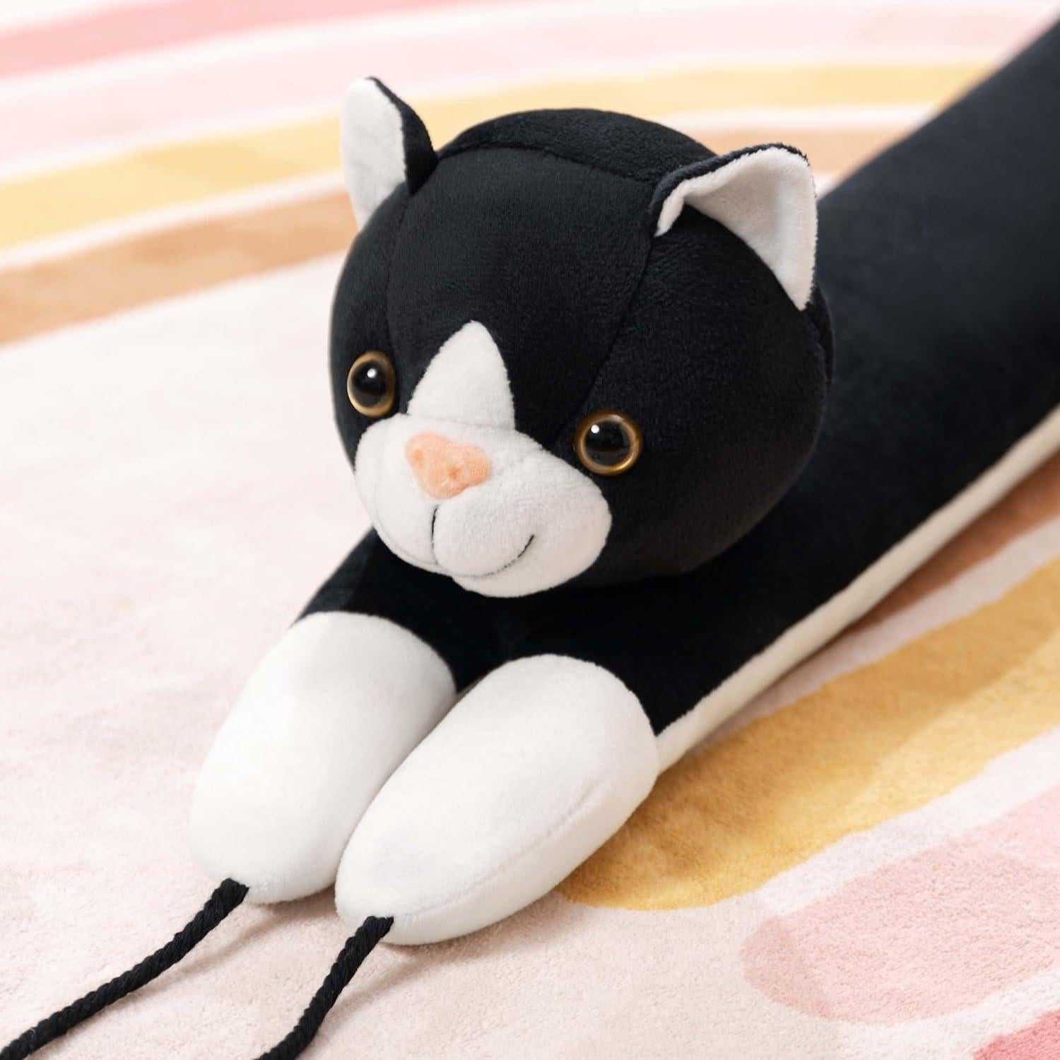 Tapón para Corrientes de Aire Habibee 96.5 cm Gato Negro