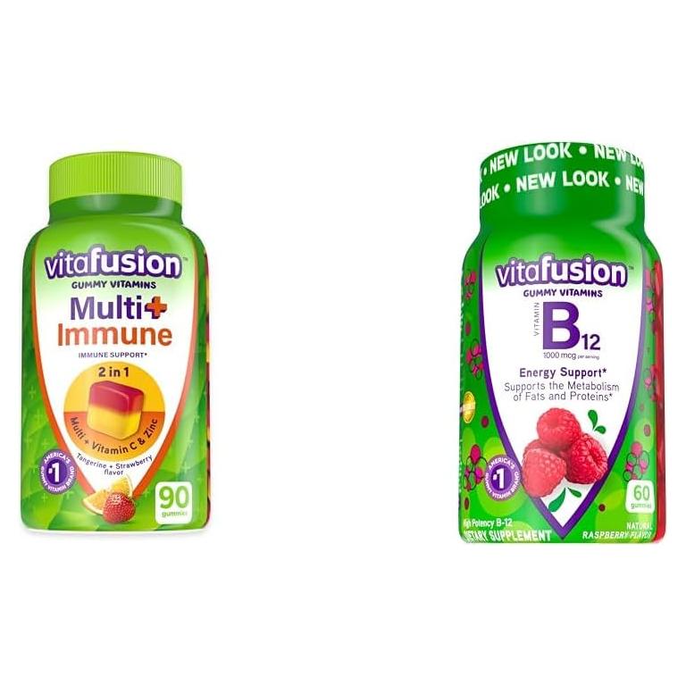 Vitafusion Multi+ Inmunológico y B12 Gummy 60 gomitas
