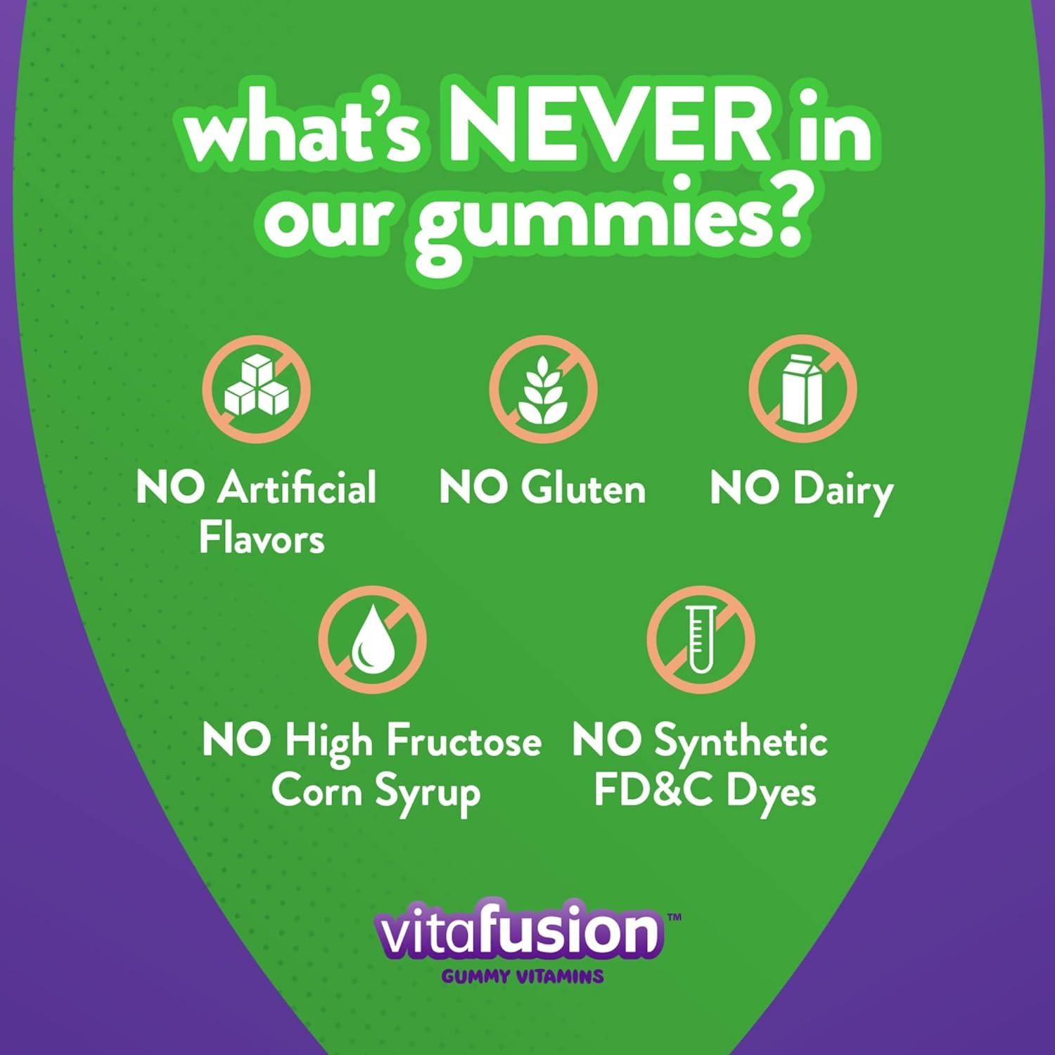 Vitafusion Multi+ Inmunológico y B12 Gummy 60 gomitas