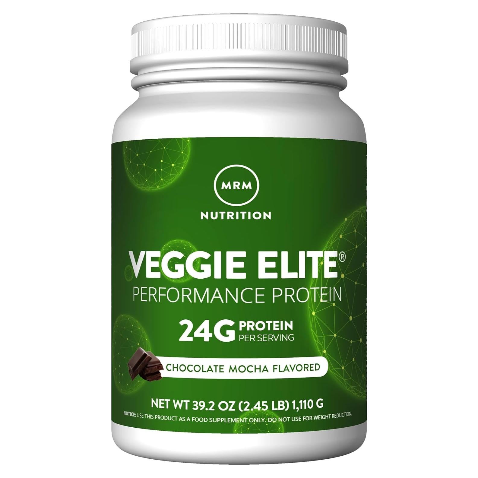 Proteína Vegana MRM Nutrition 1.11kg Sabor Chocolate Mocha