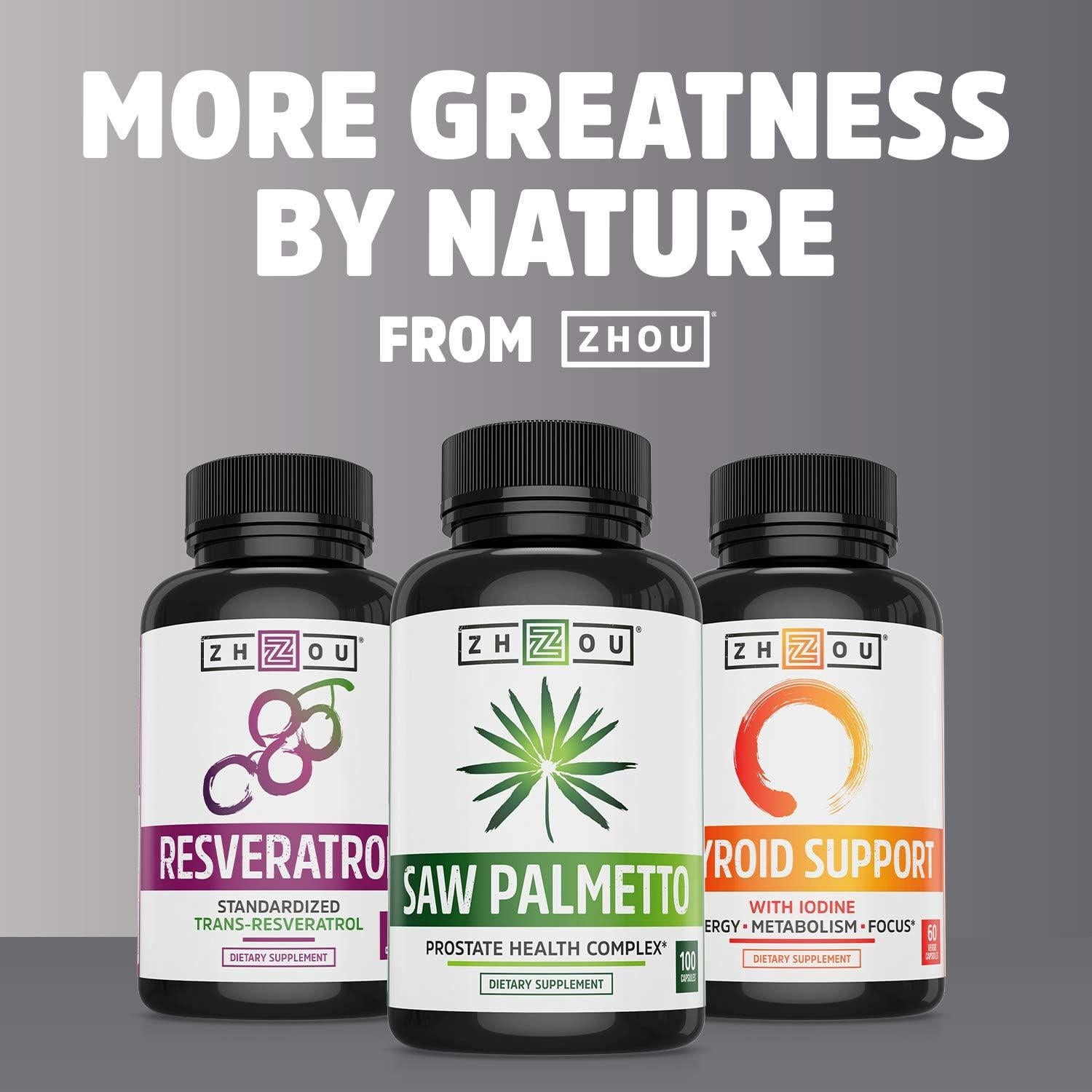 Cápsulas de Selenio Zhou 200 mcg - Antioxidante Vegano 100 Unidades