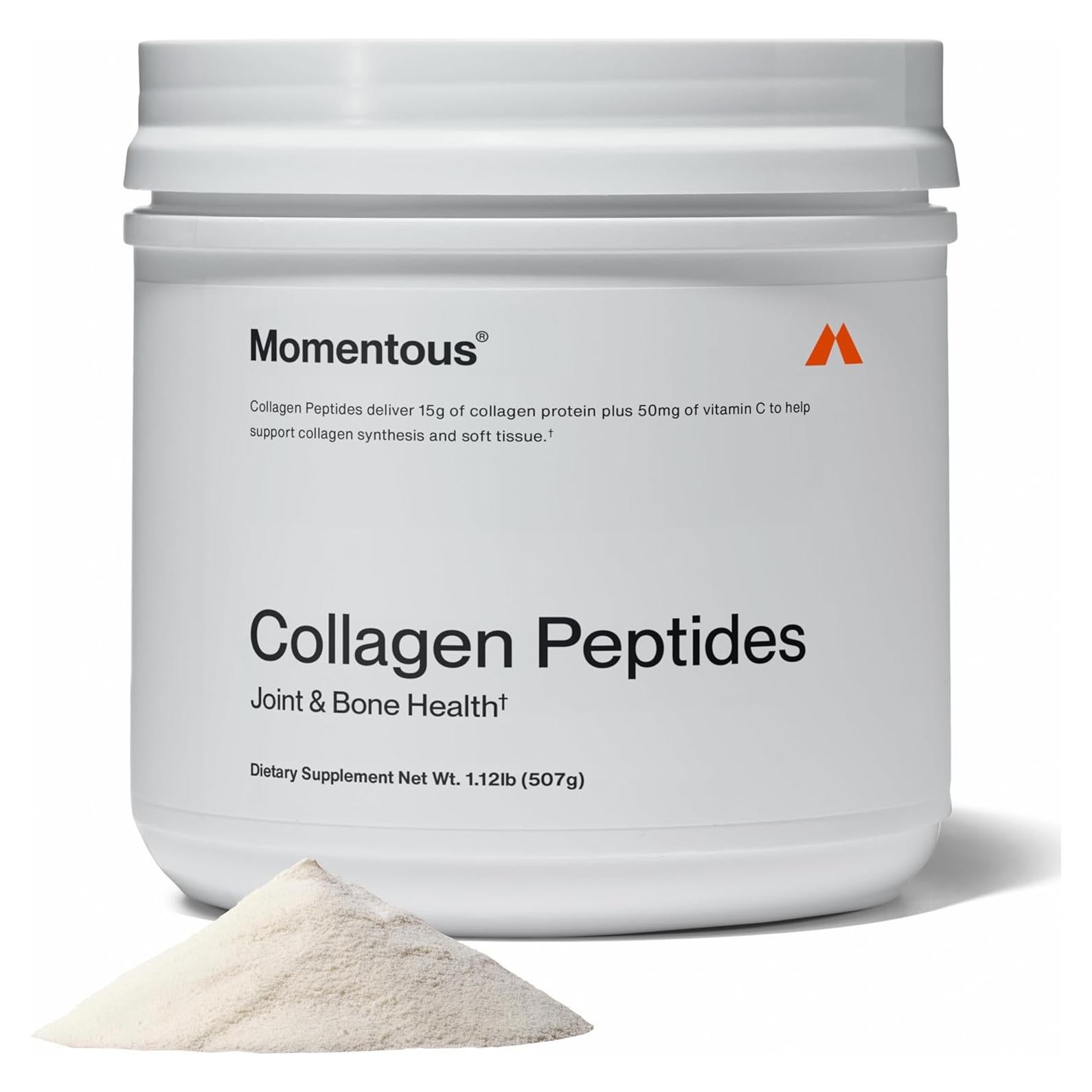 Colágeno en Polvo Momentous 30 Porciones - Salud Articular y Piel