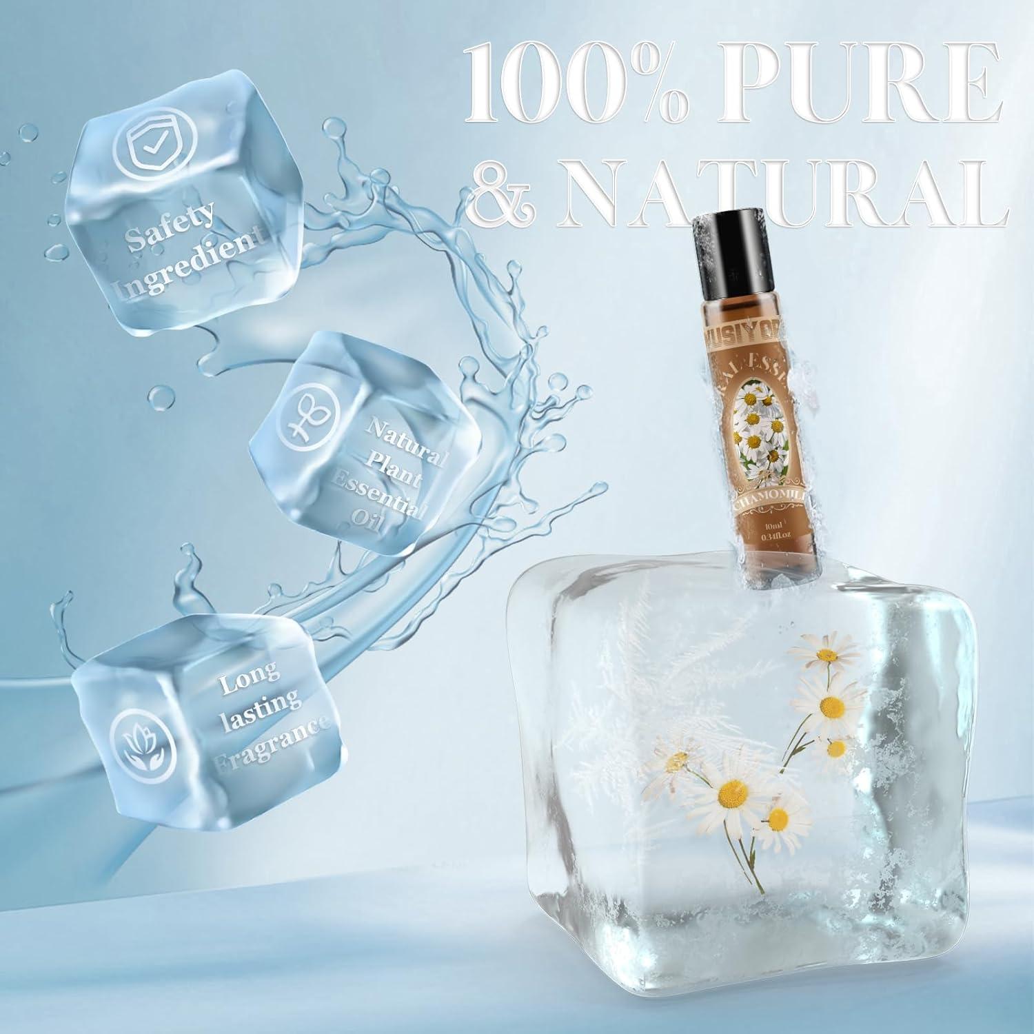 Aceite Esencial de Manzanilla 10ML - 100% Puro y Natural